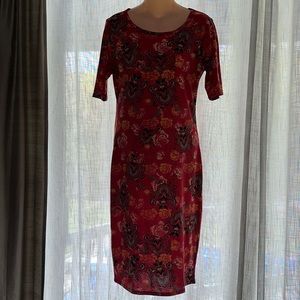 LuLaRoe Julia dress - small